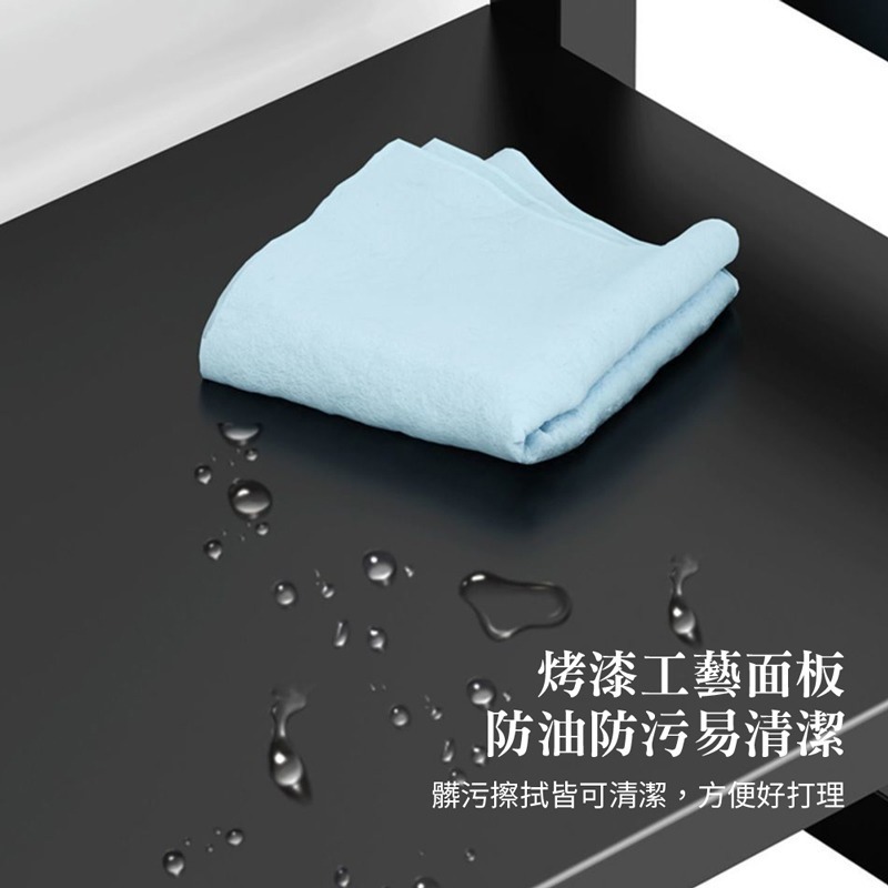 伸縮微波爐架 烤箱架 伸縮置物架 廚房置物架 多功能置物架 電鍋架 電器架 微波爐架 廚房收納架【CC0542】-細節圖6