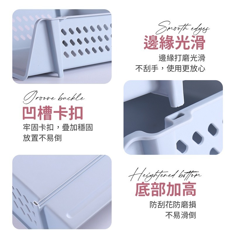 桌上文件收納盒 文件收納盒 可疊加文件盒 辦公室收納 文件架 桌上收納 文件層架 拼裝收納盒【SN0779】-細節圖4