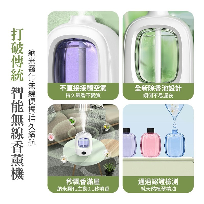 數據香薰機 智能香薰機 無線香薰機 擴香瓶 噴霧機 芳香劑 精油機 香氛機 自動噴香機 薰香機 精油【DZ0181】-細節圖3