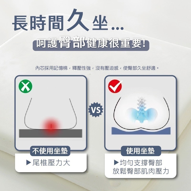 方形記憶棉坐墊 坐墊加厚 防滑顆粒 冰絲坐墊 水晶絨坐墊 軟墊 辦公椅墊 靠墊 座墊 記憶棉椅墊【JJ0807】-細節圖8