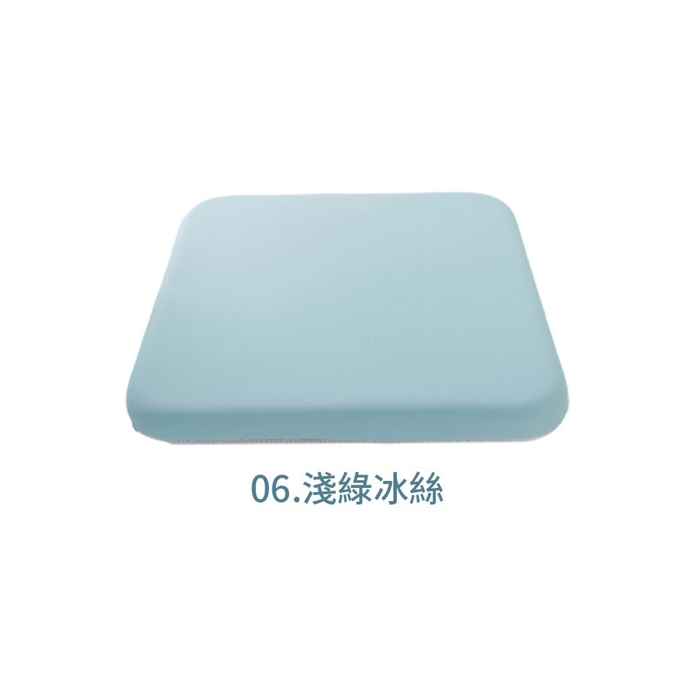 方形記憶棉坐墊 坐墊加厚 防滑顆粒 冰絲坐墊 水晶絨坐墊 軟墊 辦公椅墊 靠墊 座墊 記憶棉椅墊【JJ0807】-規格圖9