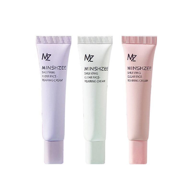 保濕遮瑕素顏霜 三合一保濕遮瑕素顏霜 提亮膚色 隔離霜 妝前乳 隔離乳 打底霜 CC霜 BB霜 美妝【MZ0423】-細節圖2