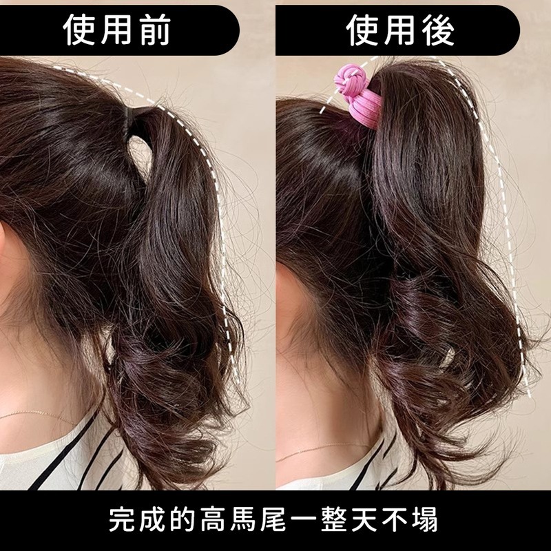 高彈力髮圈 高馬尾髮圈 髮圈 髮飾 多巴胺髮飾 加粗耐用髮圈 高彈力髮圈 兒童髮飾 耐用皮筋 【MF0128】-細節圖6