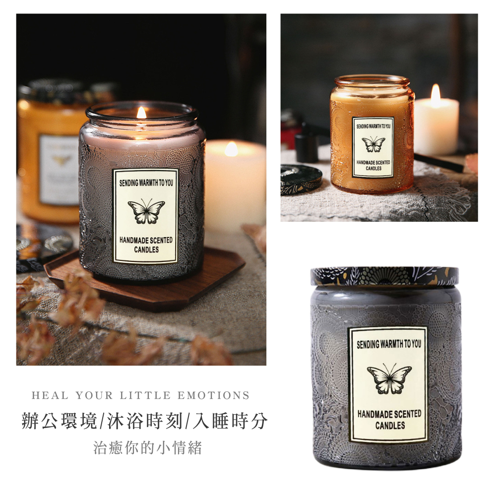 香氛蠟燭 蠟燭 浮雕蠟燭 芳香蠟燭 精油蠟燭 低溫蠟燭 助眠蠟燭 薰香蠟燭 大豆蠟燭 聖誕禮物【JJ0821】-細節圖3