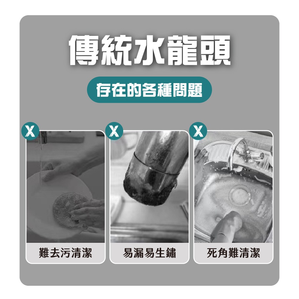 萬向噴頭 噴頭 水龍頭 廚房水龍頭 360度旋轉 增壓水龍頭 水龍頭花灑 水龍頭延伸器 起泡器【WY0246】-細節圖3