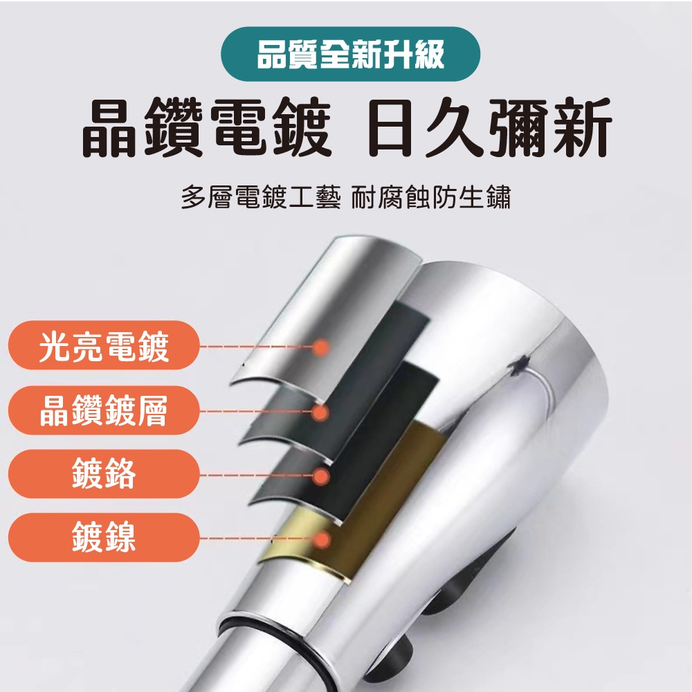 萬向噴頭 噴頭 水龍頭 廚房水龍頭 360度旋轉 增壓水龍頭 水龍頭花灑 水龍頭延伸器 起泡器【WY0246】-細節圖8