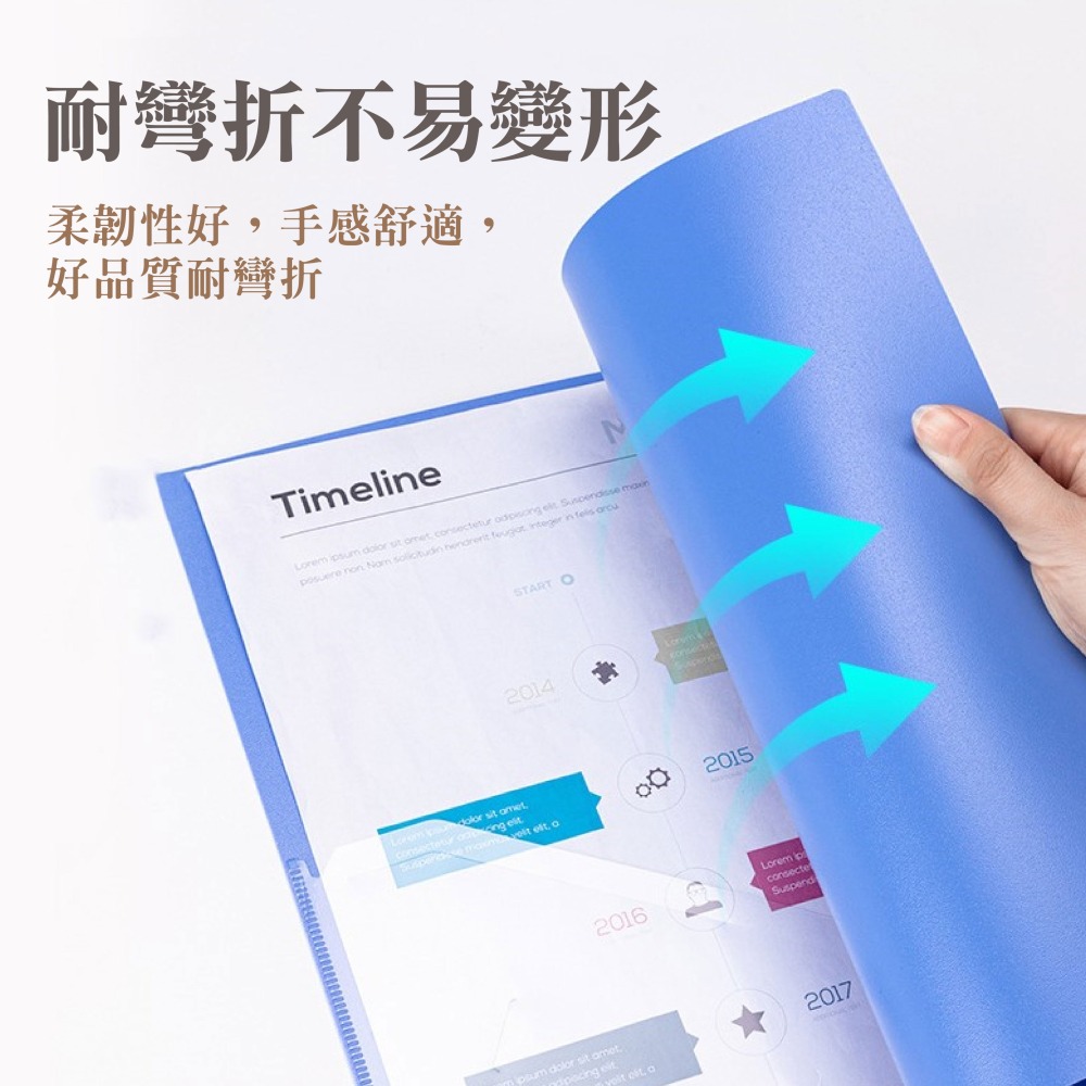 三孔文件夾 檔案夾 資料夾 文件夾 檔案收納 文件收納 辦公文具 三孔資料夾 活頁資料夾【WJ0196】-細節圖4