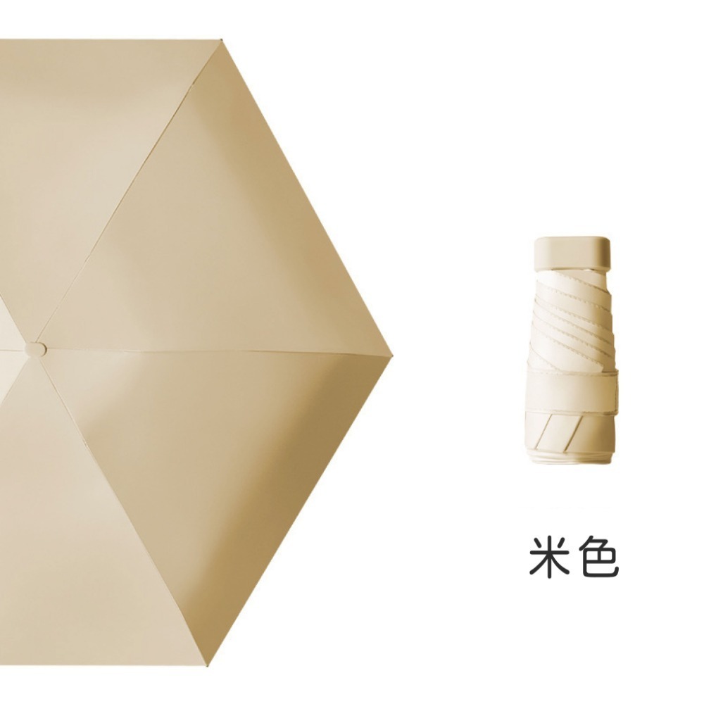 迷你口袋傘 迷你雨傘 摺疊傘 口袋傘 遮陽傘 抗UV傘 防曬傘 黑膠遮陽 雨傘 陽傘 晴雨兩用傘【HW0083】-規格圖9