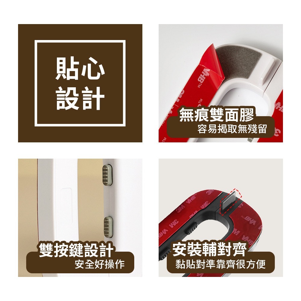 冰箱安全鎖 冰箱門鎖 雙按壓鎖 冰箱門鎖 櫃子鎖 冰箱門扣 櫥櫃扣 櫃子扣 安全扣 冰箱鎖 安全鎖【JJ0864】-細節圖6