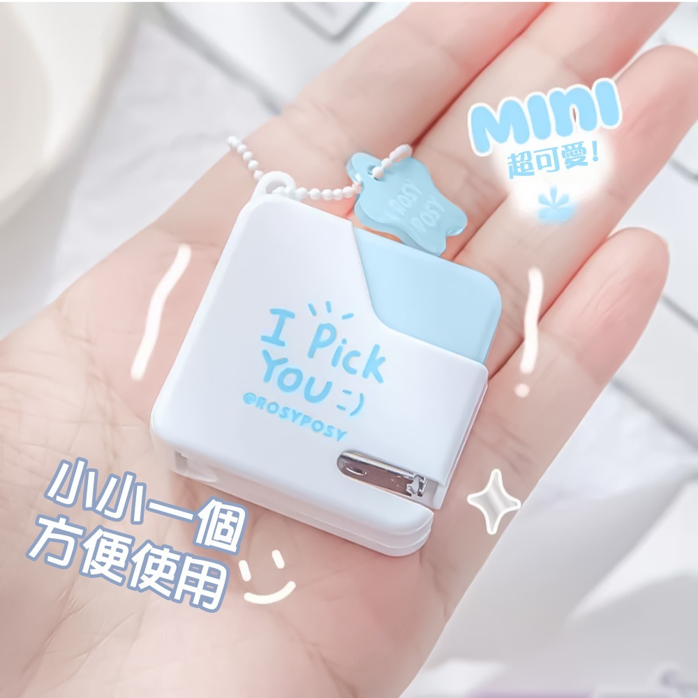 方形釘書機 RosyPosy 訂書機 釘書機 裝訂機 文具 裝訂 釘書 辦公文具 事務用品 學校辦公【WJ0223】-細節圖5