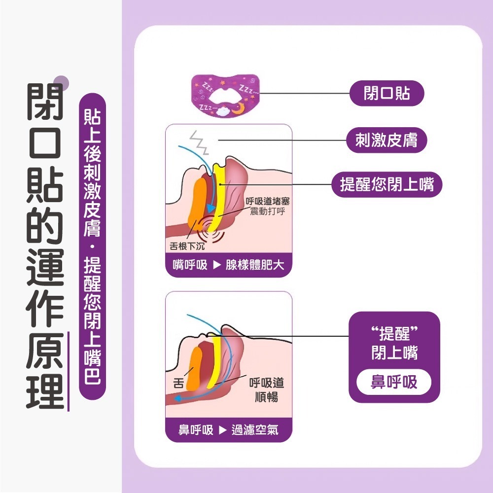 閉口貼 30片 防張嘴口貼 呼吸矯正貼 唇貼 嘴貼  口呼吸貼 睡眠嘴貼【JJ0865】-細節圖7