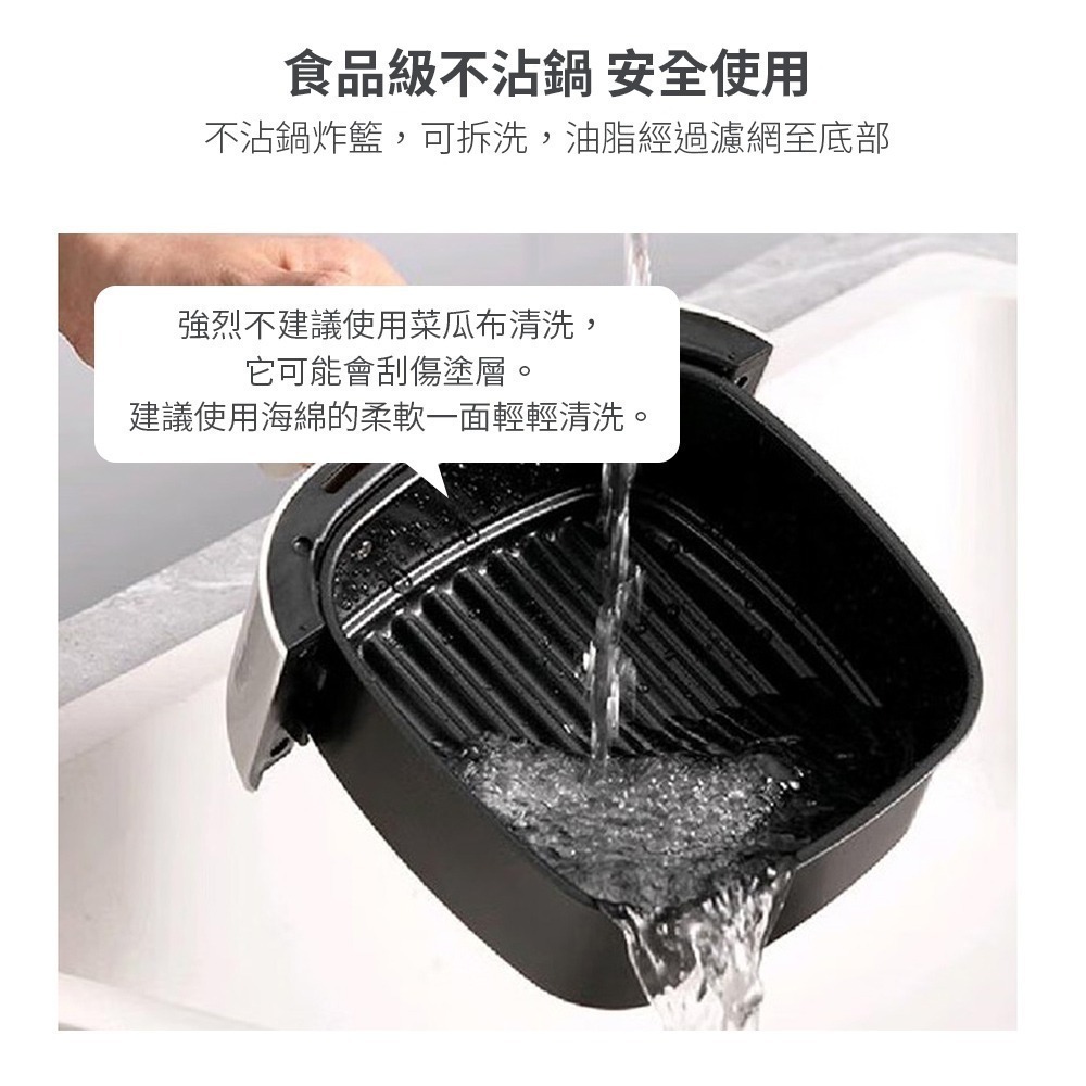 Glolux 北美品牌 miniQ 2L健康氣炸鍋 食品級氣炸鍋 高質感氣炸鍋 小型氣炸鍋 旋鈕氣炸鍋【DZ0198】-細節圖4