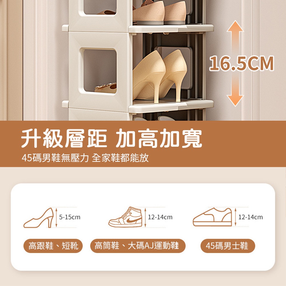 折疊鞋架 折疊鞋盒 鞋櫃 鞋架 多層鞋架 室內鞋架 分層鞋架 鞋子收納架 鞋盒收納 多層鞋櫃 簡易鞋架【SN0848】-細節圖4