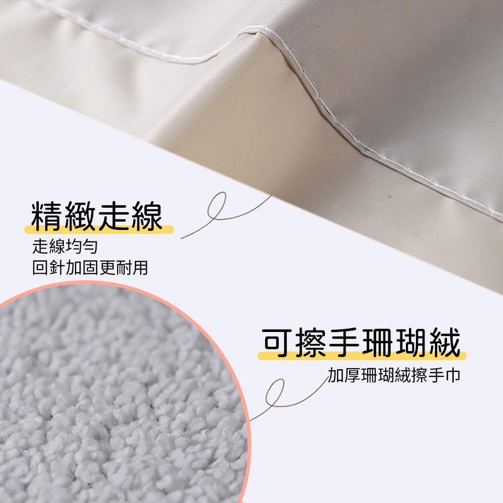 防水擦手圍裙 工作圍裙 防水圍裙 圍裙工作服 煮飯圍裙 牛仔圍裙 工裝圍裙 咖啡圍裙【CC0594】-細節圖6