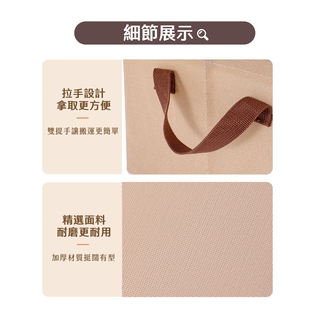 陽離子收納盒 衣物收納盒 帶鋼架 衣櫃收納 衣服收納盒 衣物收納箱 衣櫃收納 衣服收納 內衣收納【SN0797】-細節圖8