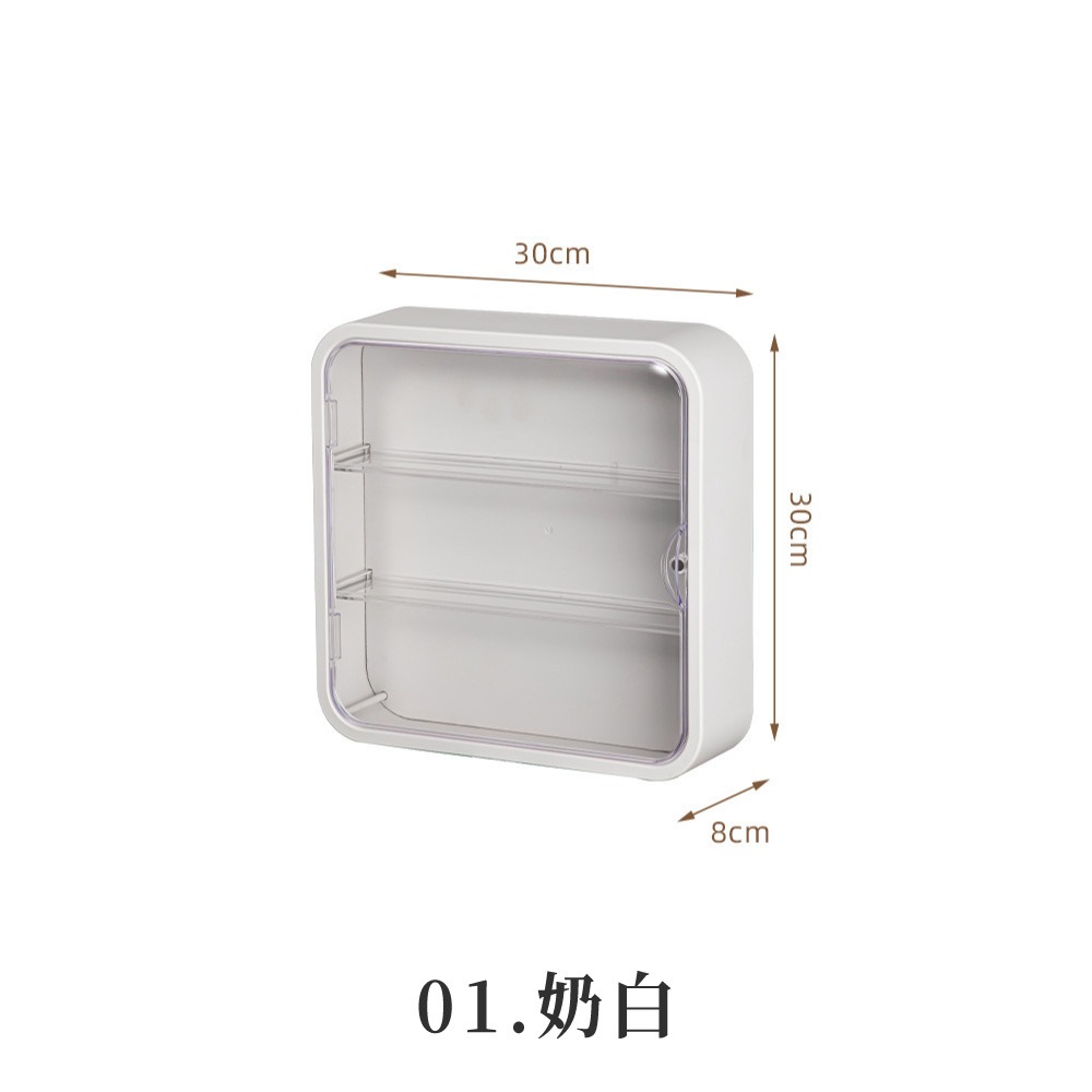 壁掛公仔展示盒 公仔盒 泡泡瑪特展示盒 盲盒展示盒 公仔展示櫃 展示櫃 拉布布展示盒 展示盒 收納盒【SN0880】-規格圖8