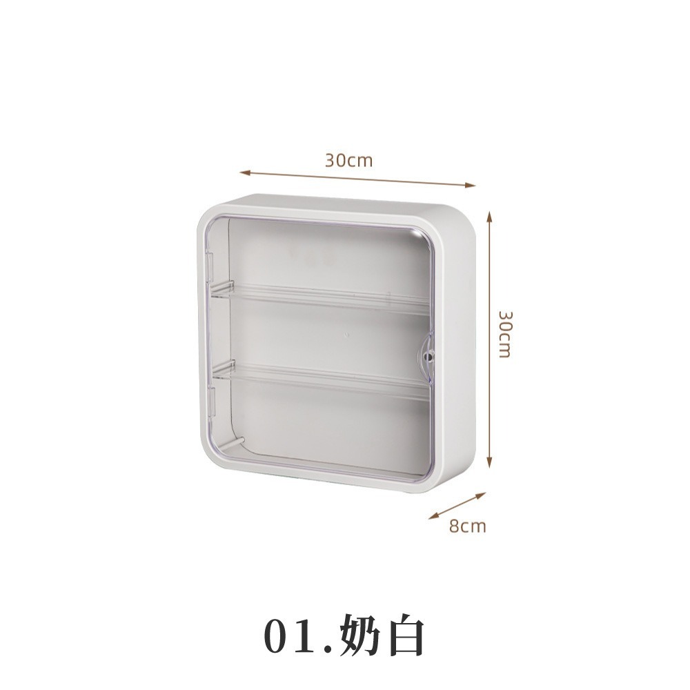 壁掛公仔展示盒 公仔盒 泡泡瑪特展示盒 盲盒展示盒 公仔展示櫃 展示櫃 拉布布展示盒 展示盒 收納盒【SN0880】-規格圖9