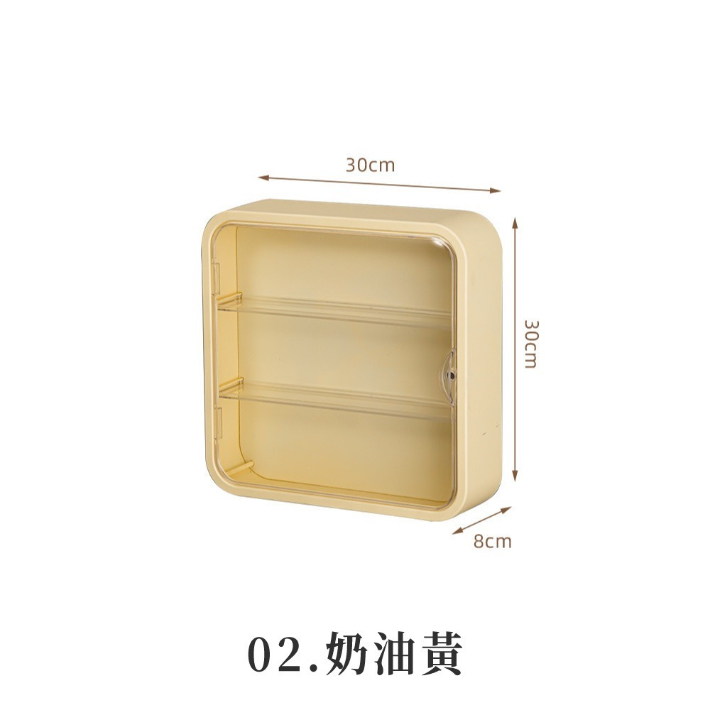壁掛公仔展示盒 公仔盒 泡泡瑪特展示盒 盲盒展示盒 公仔展示櫃 展示櫃 拉布布展示盒 展示盒 收納盒【SN0880】-規格圖9
