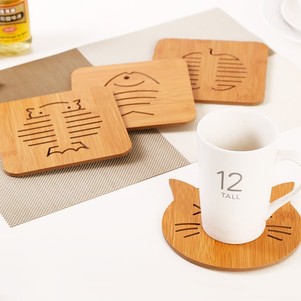 木質隔熱墊 木質 隔熱墊 桌墊 杯墊 餐墊 餐桌墊 耐熱墊 防滑鍋墊 鏤空造型 茶杯墊 木頭鍋墊【CC0168】-細節圖6