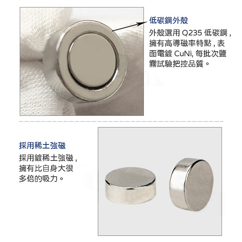 金屬磁圖釘 磁鐵圖釘 圖釘 釹鐵硼圖釘 釹鐵硼圖釘 吸磁石圖釘 磁圖釘 金屬圖釘 文具【WJ0138】-細節圖3