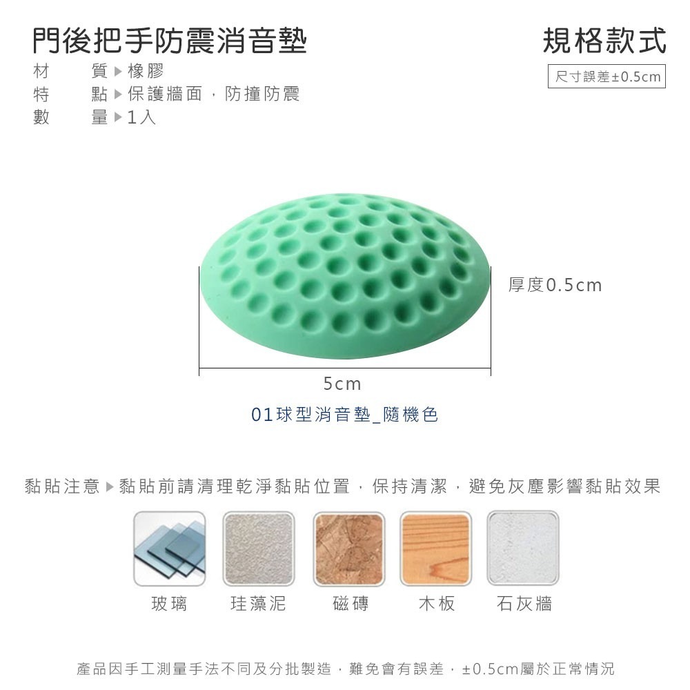 門後防撞墊 冰箱門防撞墊 椅背防撞墊 黏貼式矽膠墊 緩衝靜音防護墊 門擋防 門後把手 防震 消音墊【JJ0047】-細節圖2