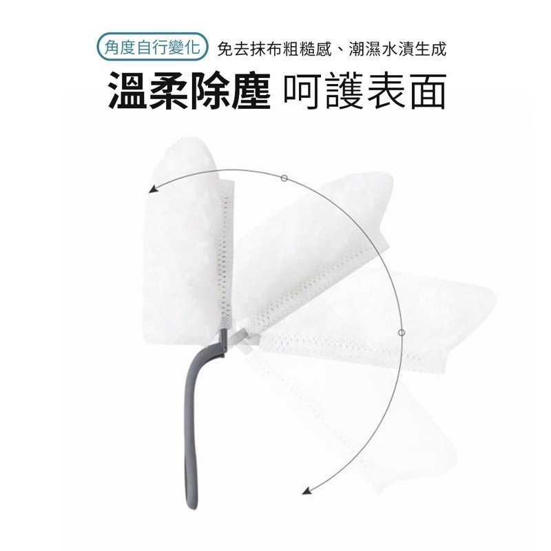 無紡布除塵撣 雞毛撢子 除塵撢子 雞毛毯 除塵 長柄撢 打掃撢 無印風 清潔用品 靜電除塵 撢子【JJ0138】-細節圖6