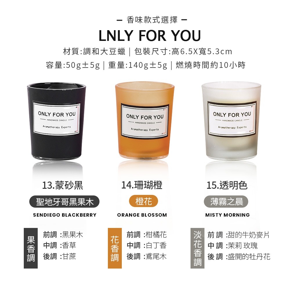 香氛蠟燭 香薰蠟燭 芳香蠟燭 薰香 香薰 精油蠟燭 大豆蠟 多種香味 送禮 禮物【JJ0696】-細節圖7
