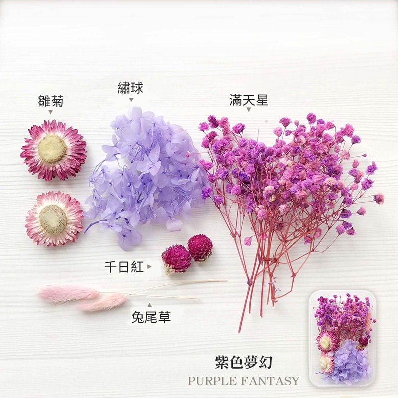 乾燥花 花藝材料包 拍照道具 花材 乾花 裝飾用 居家裝飾 卡片裝飾 DIY【JJ0419】-細節圖6