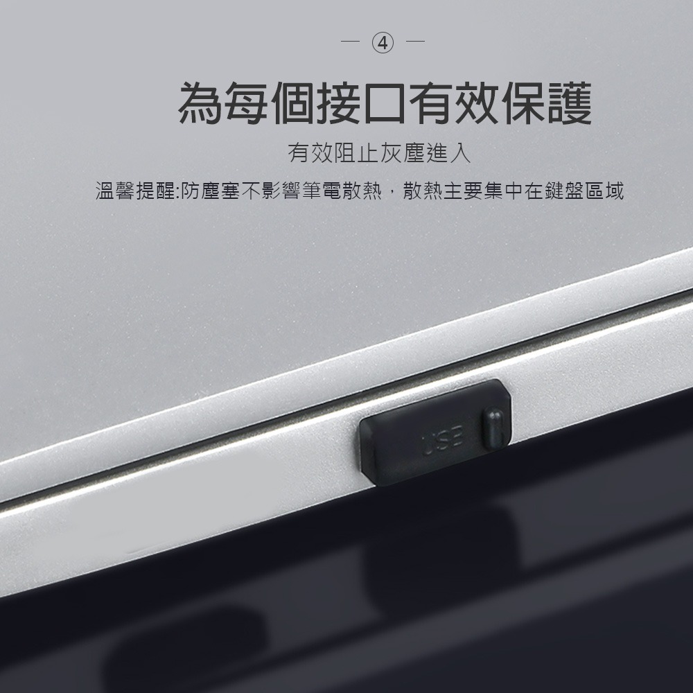 USB 防塵塞 USB2.0 USB3.0 防塵蓋 保護塞 電腦 筆電 充電器 插孔【3C0006】-細節圖5