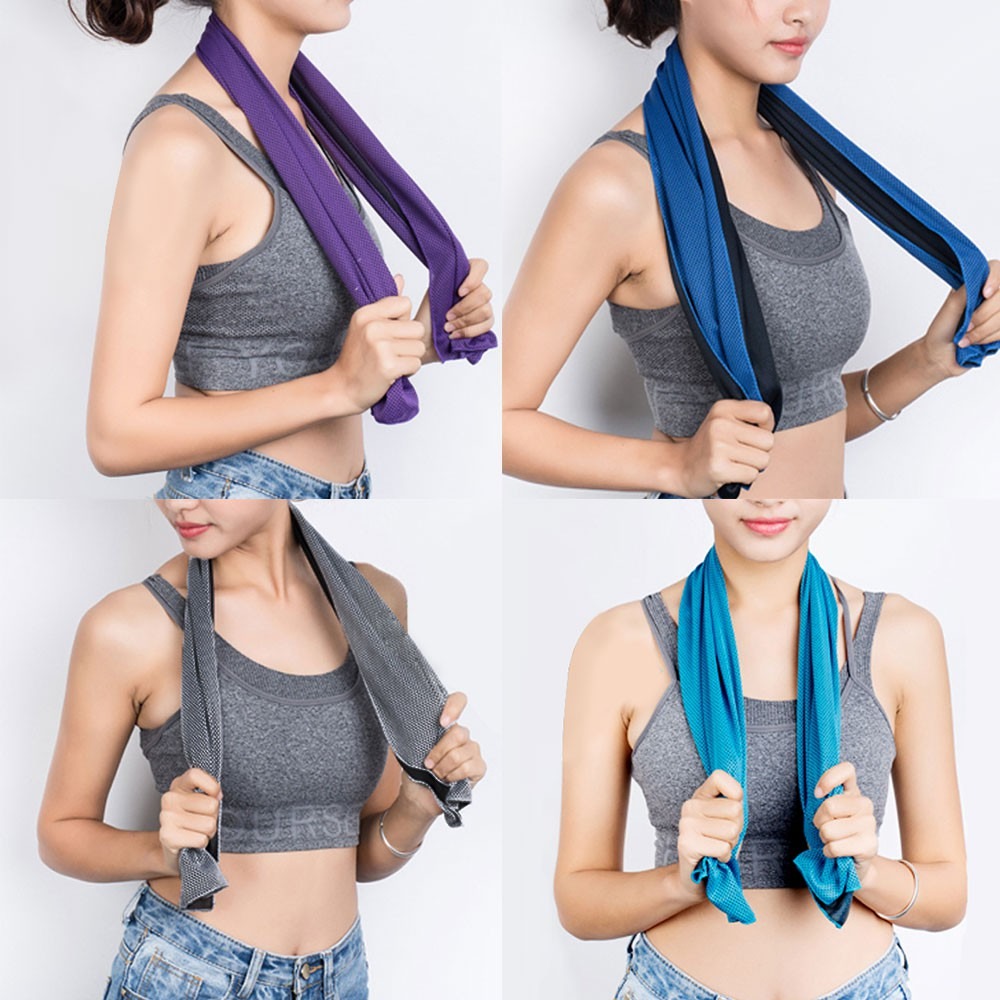 涼感毛巾 涼感運動毛巾 毛巾 運動毛巾 擦汗巾 涼感 降溫 涼爽 夏天必備【YD0005】-細節圖5