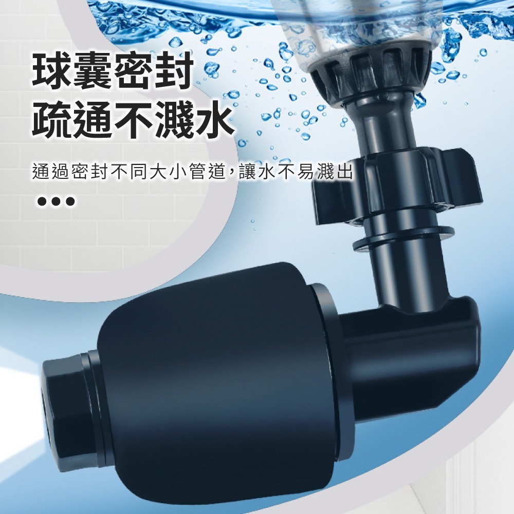 馬桶疏通器 通水管 水管疏通器 馬桶水管疏通 通馬桶 通水管神器 馬桶工具 強力通管器 氣壓式通管器【WY0273】-細節圖4