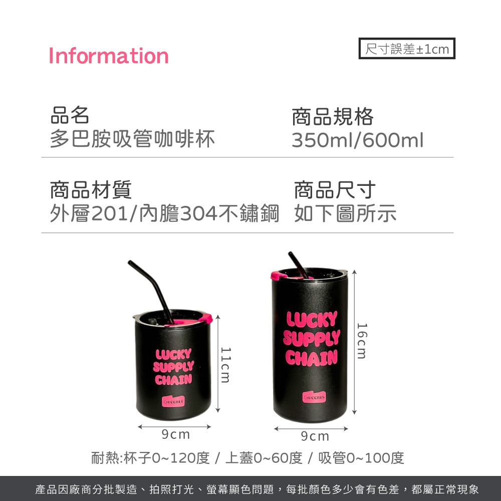 多巴胺吸管杯咖啡杯 咖啡杯 保溫杯 吸管杯 吸管保溫杯 保溫瓶 隨行杯咖啡保溫杯 可愛保溫杯 不鏽鋼保溫杯CC0606-細節圖8