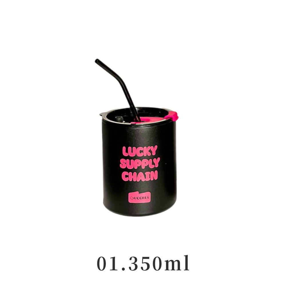 多巴胺吸管杯咖啡杯 咖啡杯 保溫杯 吸管杯 吸管保溫杯 保溫瓶 隨行杯咖啡保溫杯 可愛保溫杯 不鏽鋼保溫杯CC0606-規格圖8