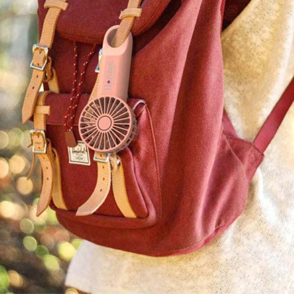 天際線 超強小風扇 充電式扣掛隨行涼風扇 涼扇 電扇 手持風扇 隨身風扇【LA-JJ0126】-細節圖5