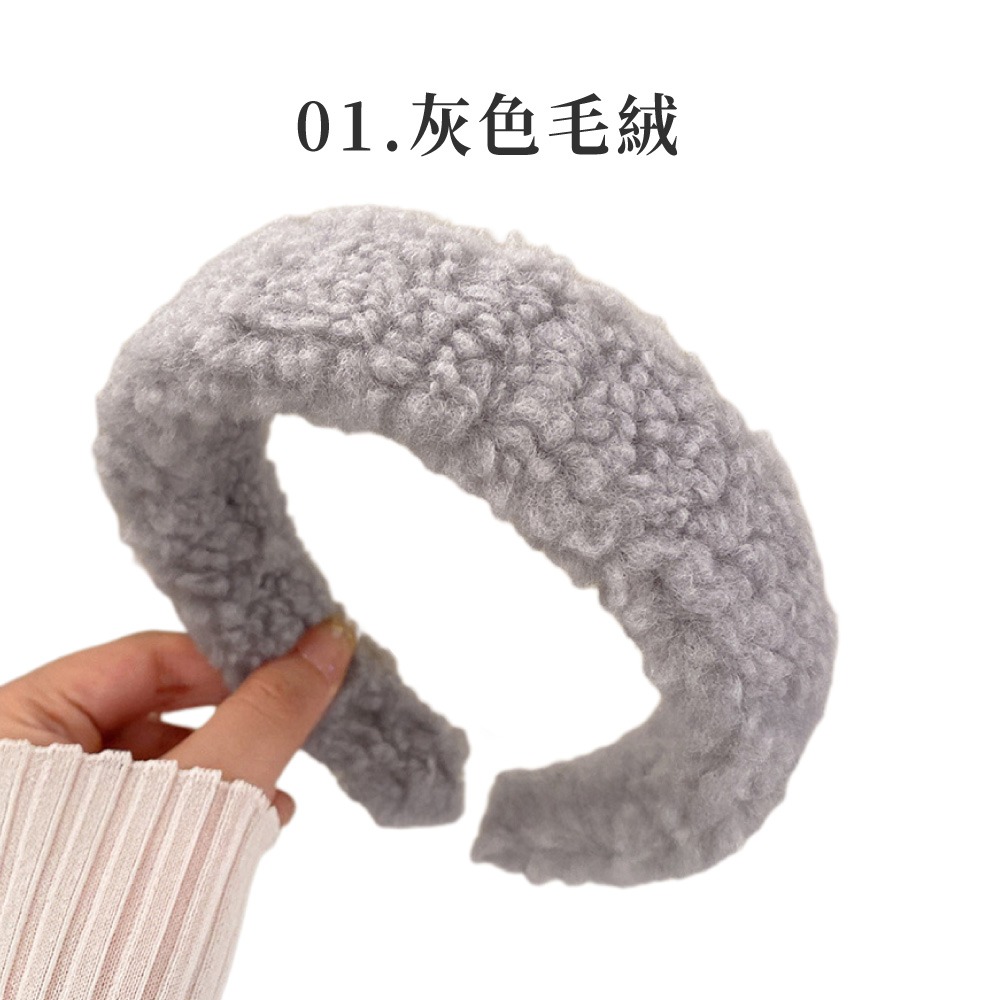 小香風髮箍 髮箍 頭箍  復古髮箍 韓系髮飾 毛呢髮箍 秋冬髮飾 氣質髮箍 小香風髮飾 【MF0142】-規格圖8
