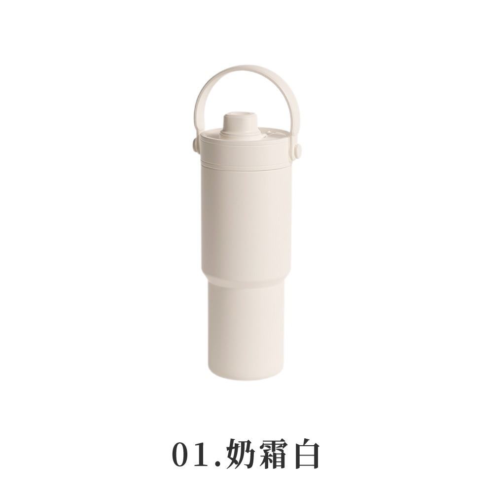 手提陶瓷保溫杯 水壺 不銹鋼保溫杯 不鏽鋼 吸管杯 隨行杯 吸管保溫瓶 陶瓷杯 陶瓷 咖啡保溫瓶【CC0618】-規格圖8