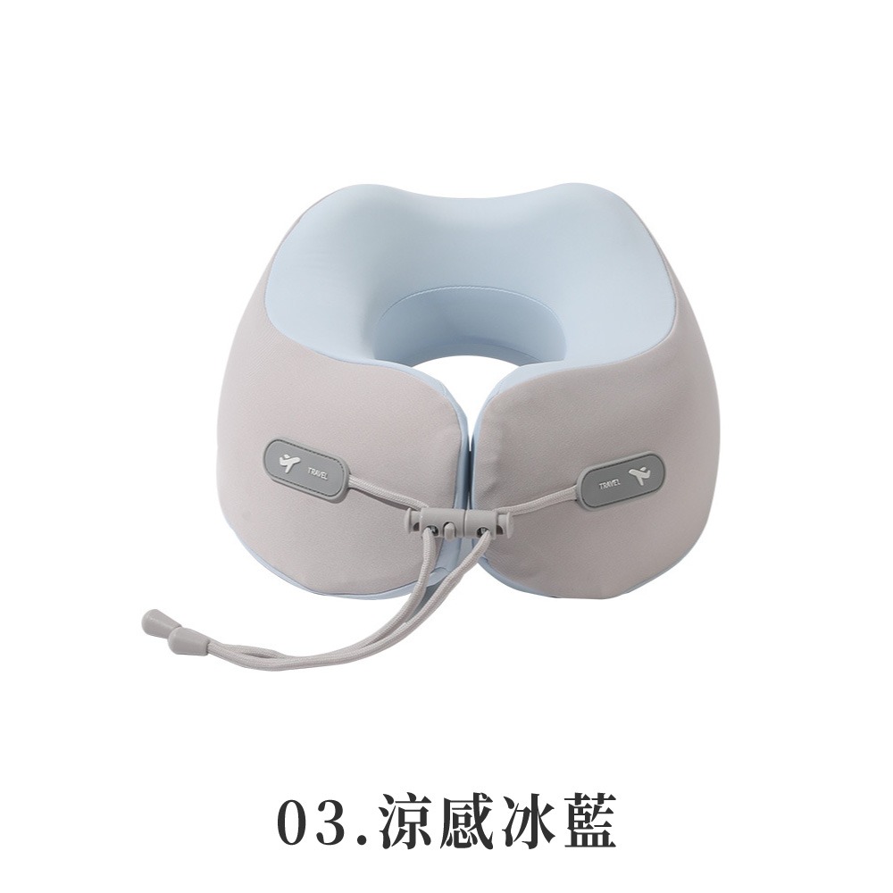 U型頸枕 飛機枕 u形枕 旅行枕 頸枕 枕 枕頭 午睡枕 M型記憶棉頸枕 駝峰形棉枕 記憶枕 慢回彈頸枕【HW0096】-規格圖8