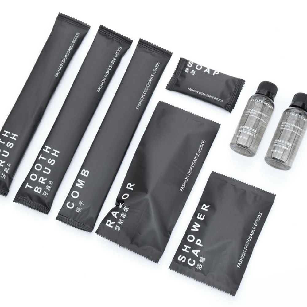 一次性用品 一次性牙刷 牙刷 拋棄式牙刷 旅行必備 拖鞋 牙刷旅行組 隨身梳 拋棄式刮鬍刀 旅行盥洗組【HW0099】-細節圖2