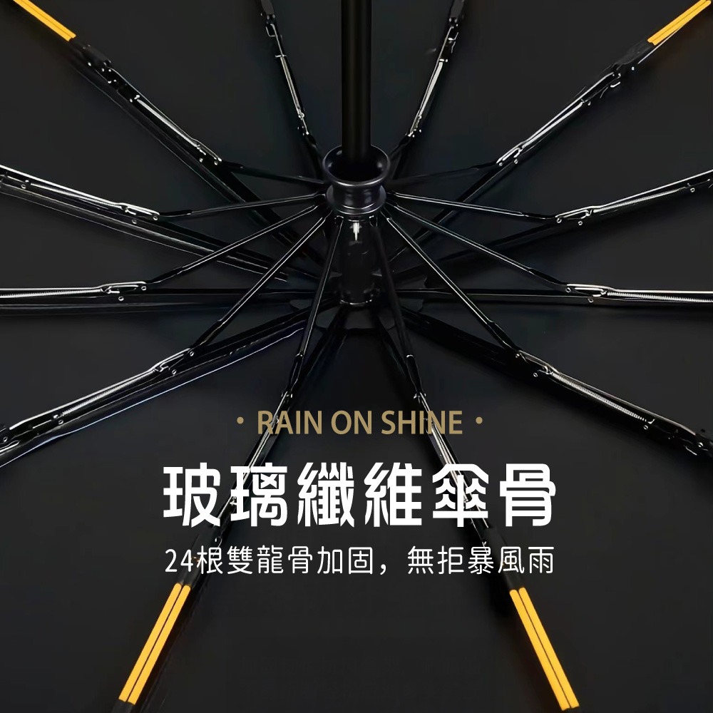 節節收雨傘 全自動折疊傘 晴雨傘 雨傘 防曬 防風 傘 抗UV雨傘 女生好收傘 輕鬆開收傘 自動折疊傘【HW0105】-細節圖6