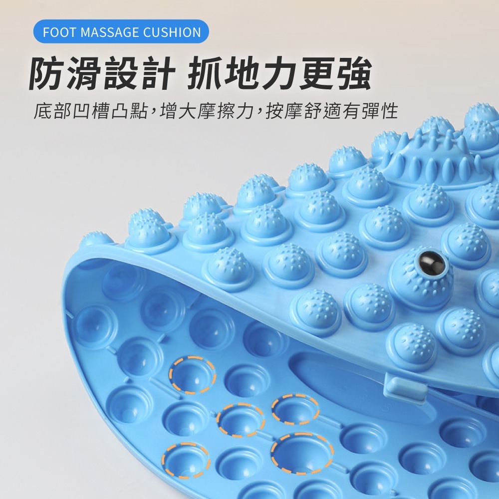 超慢跑足底墊 指壓板 超慢跑墊 足底指壓墊 按摩墊 TPE超大圓形指壓墊 腳底按摩墊 按摩指壓 足部放鬆【YD0077】-細節圖6