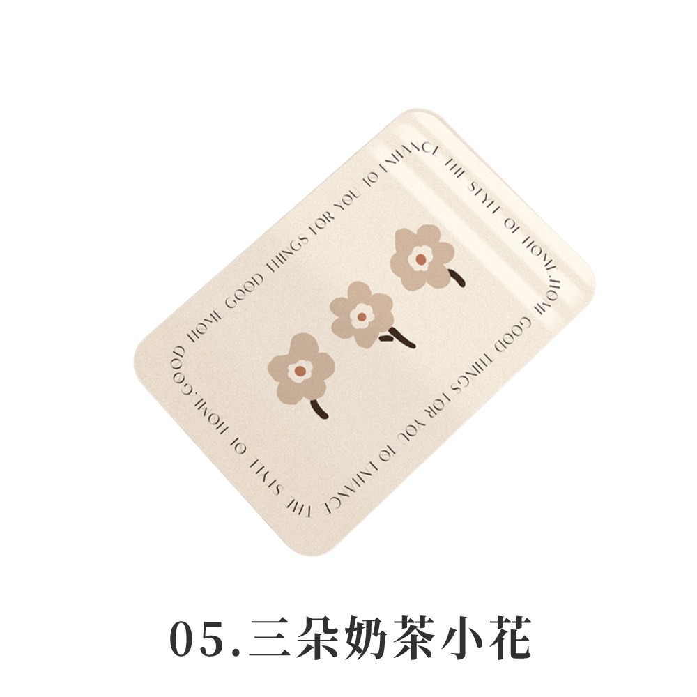 奶油風硅藻軟地墊 腳踏墊 珪藻土軟墊 地墊 吸水地墊 浴室地墊 洗手間地墊 腳踏墊 硅藻地墊 地墊【JJ0995】-規格圖8