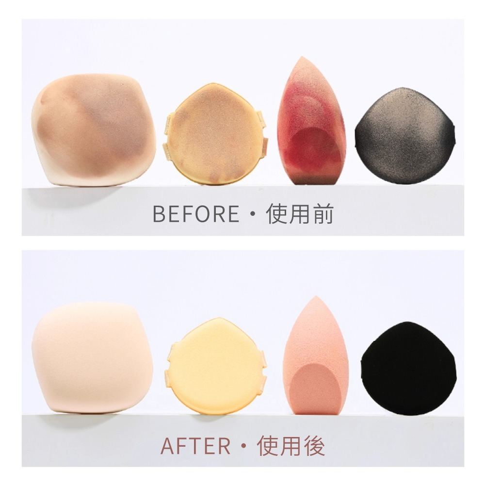 粉撲清潔劑 刷具清潔清洗劑 郭小妞 化妝工具清潔劑 美妝工具清洗 毛刷清洗 美妝蛋清潔 粉撲專用清潔【MZ0456】-細節圖4