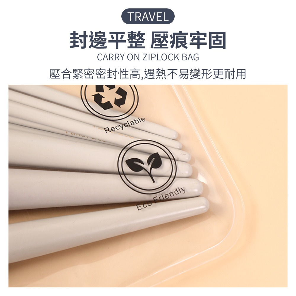 登機專用夾鏈袋 EVA 透明袋 夾鏈袋 出國收納袋 密封袋 透明袋 登機用 加厚 化妝品夾鏈袋 旅行必備【SN0957】-細節圖3