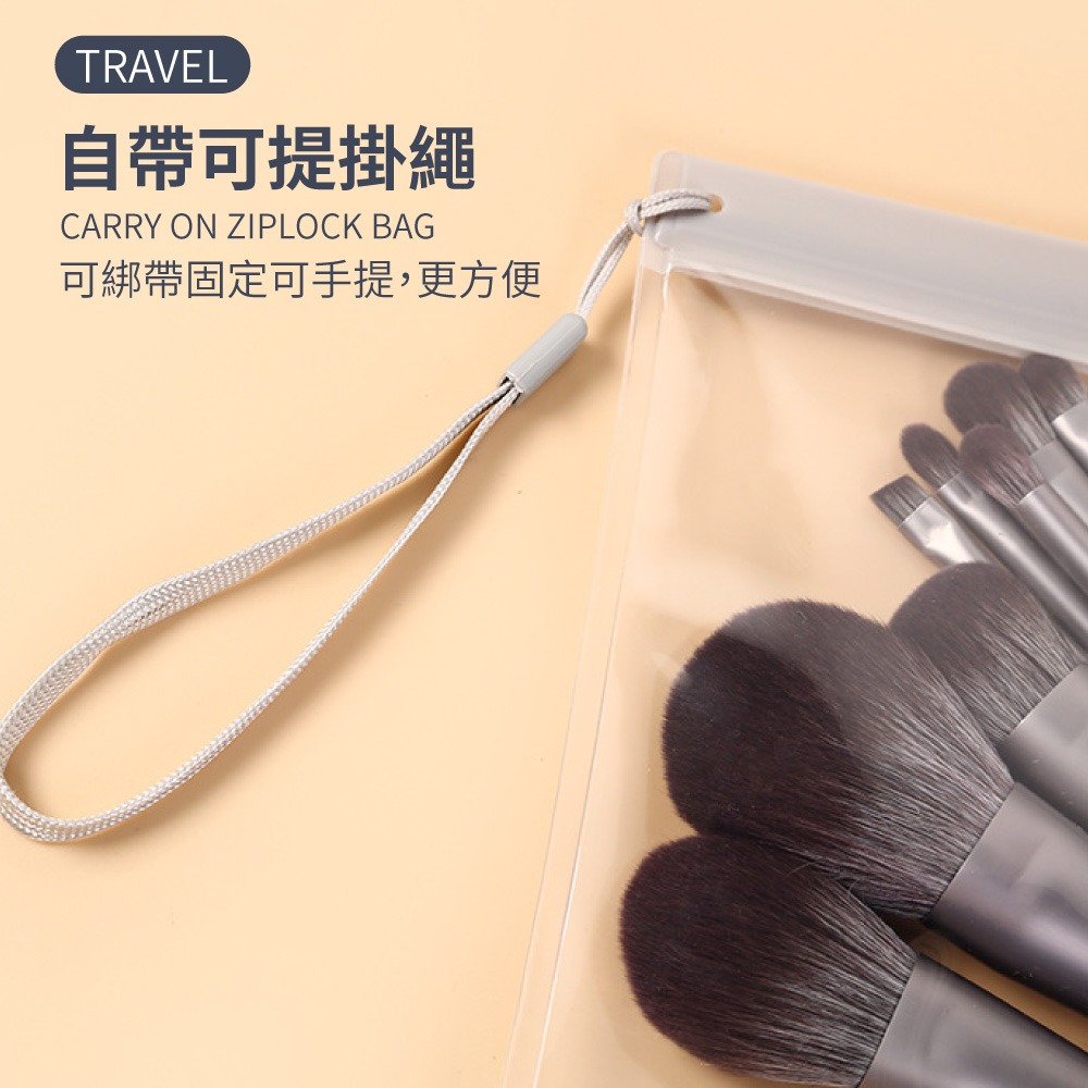 登機專用夾鏈袋 EVA 透明袋 夾鏈袋 出國收納袋 密封袋 透明袋 登機用 加厚 化妝品夾鏈袋 旅行必備【SN0957】-細節圖5