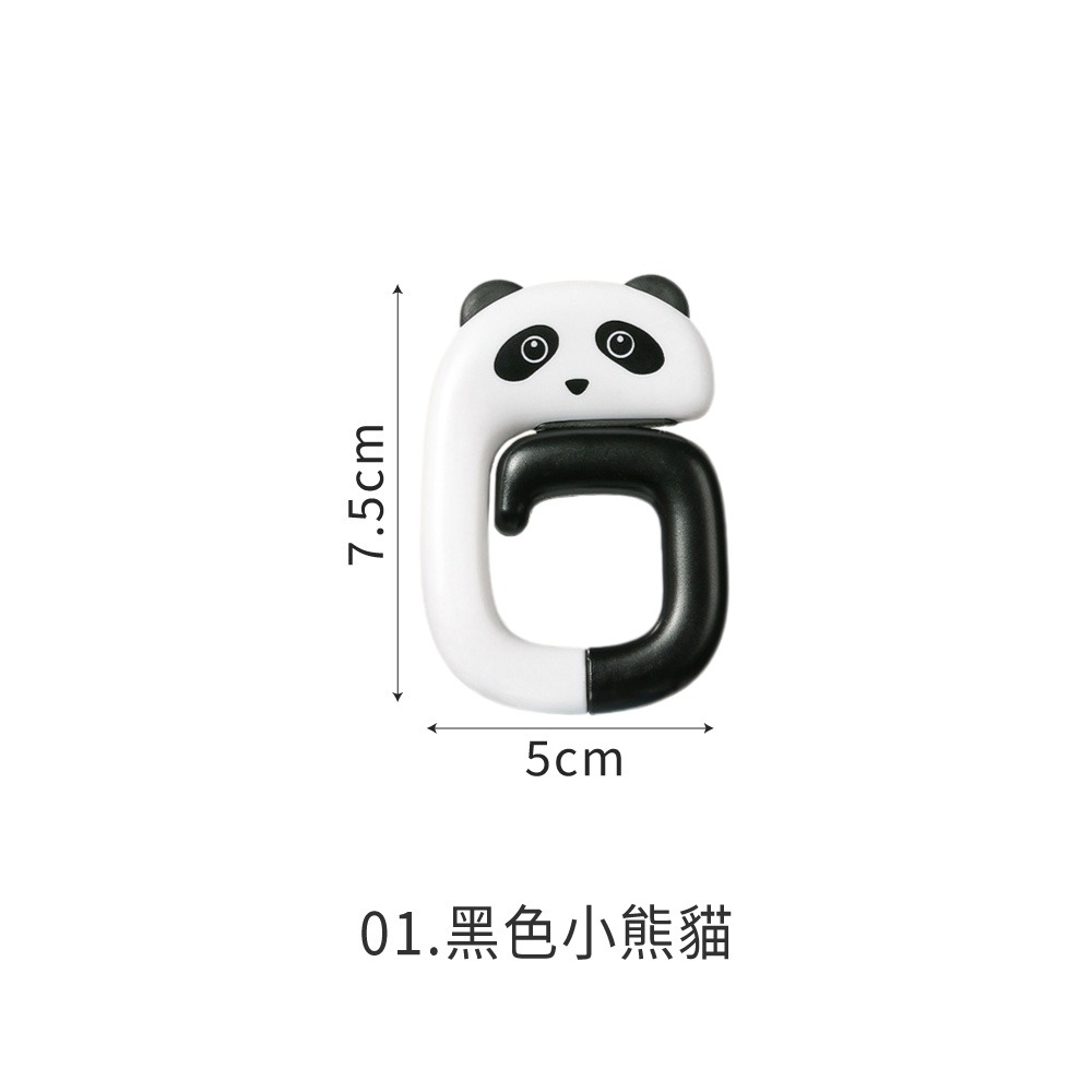 萌趣桌邊掛勾 可愛掛勾 桌邊掛包勾 掛包鉤 邊勾 書包掛勾 桌邊掛勾 折疊掛鉤 書包掛鉤 可愛動物造型【JJ1033】-規格圖8