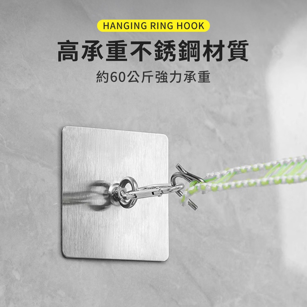 壁掛吊環掛勾 不鏽鋼掛鉤 遮陽網支架 戶外 強力 掛鉤 防曬網固定 外牆吊環 掛勾 遮陽網配件 耐重掛勾【SN0955】-細節圖2