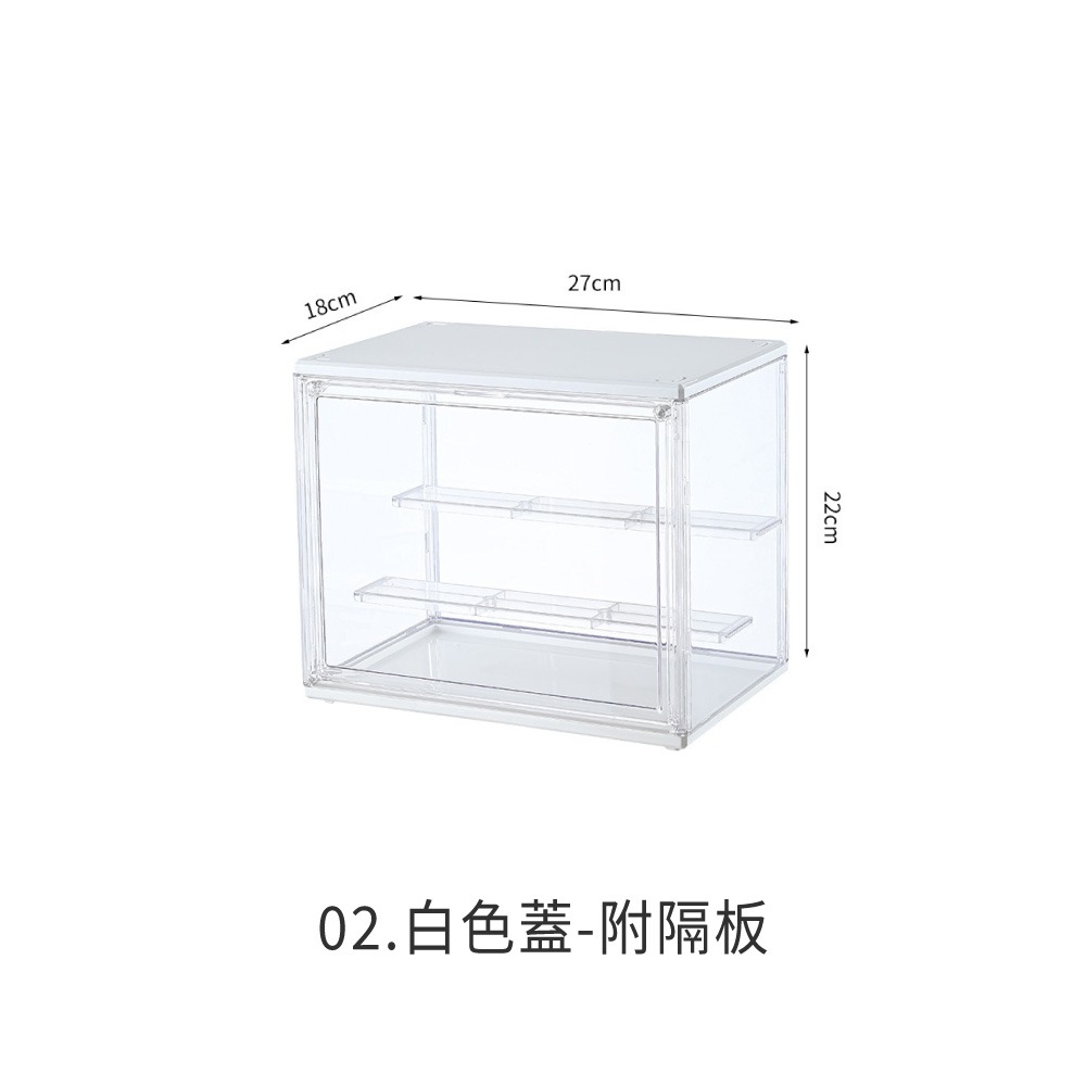 透明公仔展示櫃 公仔收納盒 泡泡瑪特收納 盲盒收納 模型展示 透明收藏盒 包包展示盒 展示盒 收納盒【SN0960】-規格圖8