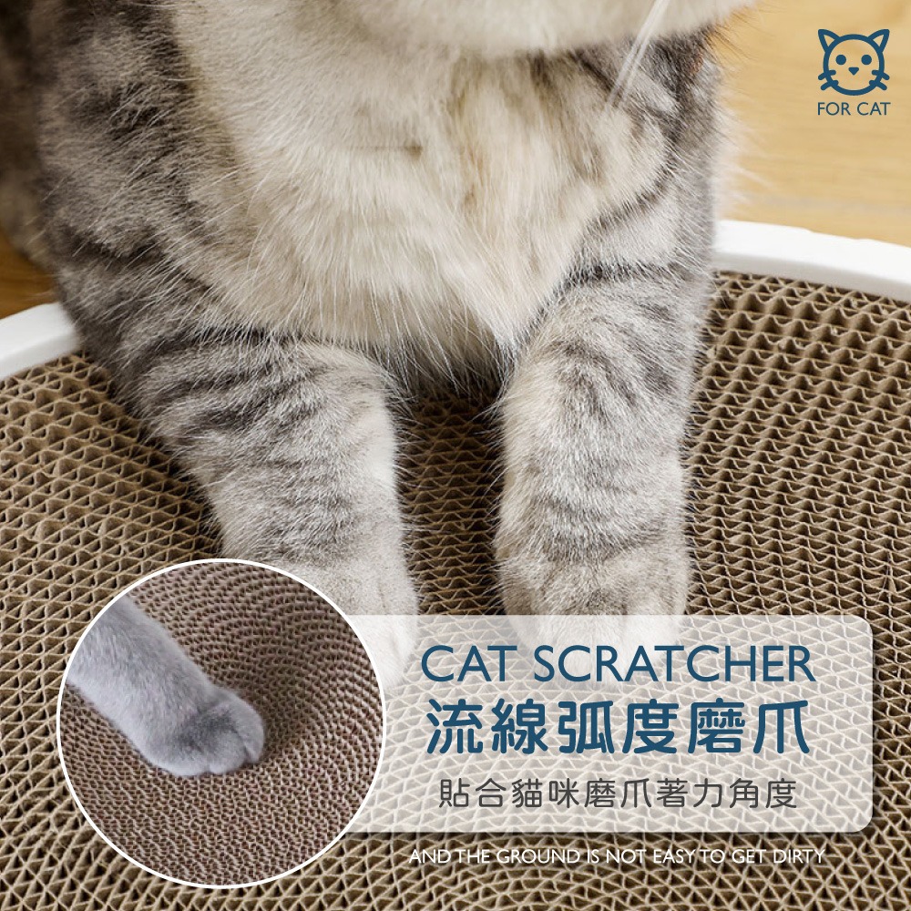 貓抓碗 貓抓板 圓餅 貓咪玩具 貓抓板窩 貓窩 貓抓窩 可清潔擦拭 替換內芯 磨爪 圓形貓抓板 貓奴必備【CW0072】-細節圖6
