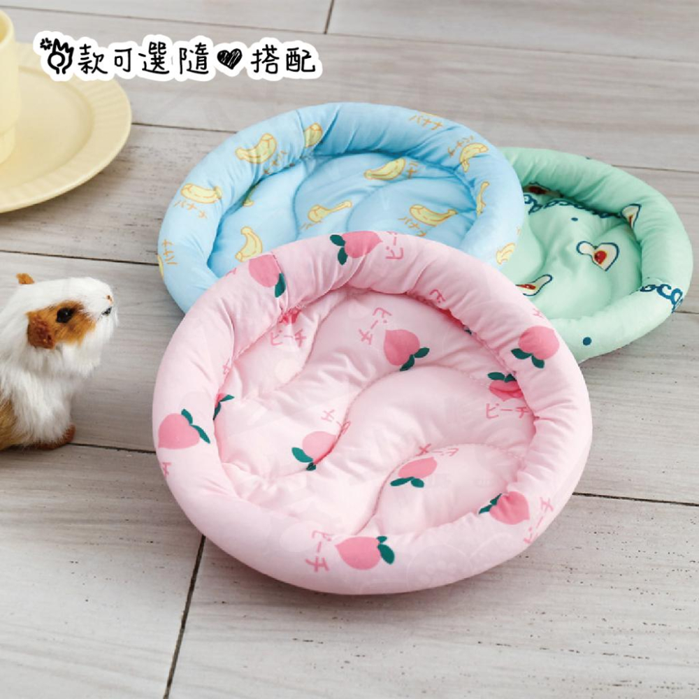 🇹🇼現貨·假日照常出貨🍄吉米寶🍄寵用冰絲涼感圓墊 JM087-1 涼感 冰絲 圓墊 小寵 避暑 睡墊 窩-細節圖5