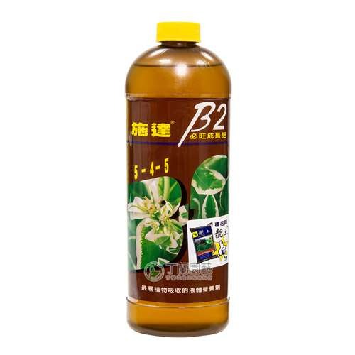 【植日生】施達液體速效肥300ml / B-1活力素 / B2成長肥 / B3開花肥 / B4養葉肥-細節圖3